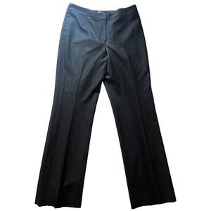 Kasper Dress Pants Women's Dark Gray Flat Front Lined Professional Workwear SZ 6